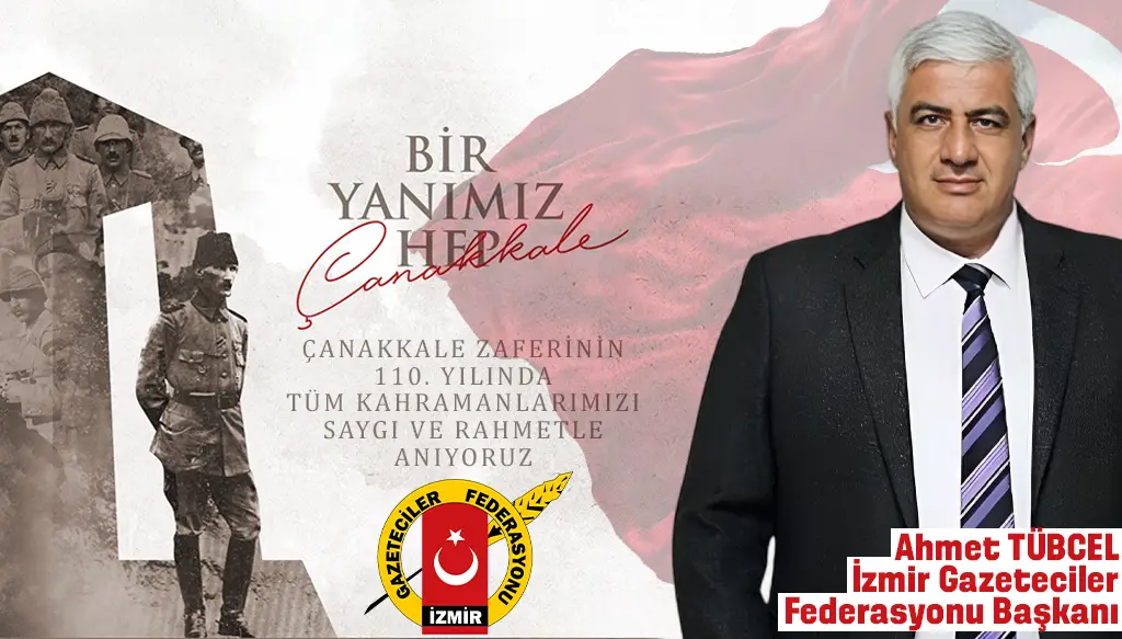 İGF Başkanı Ahmet Tübcel’den 18 Mart Mesajı: “Çanakkale ruhunu yaşatmaya devam ediyoruz”